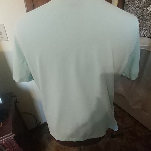 Eddie Bauer Aqua Round Neck Top - Picture 3 of 4